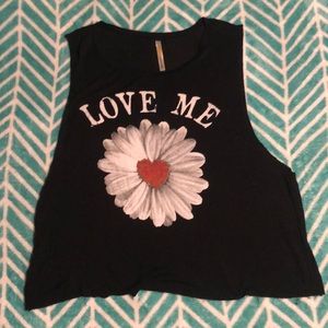 Cute little low-crop T